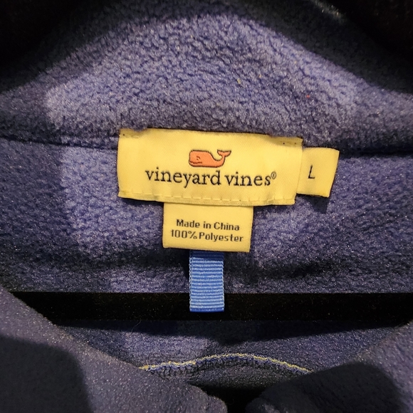 Vineyard Vines Womens full-zip fleece vest - size L - Picture 3 of 4